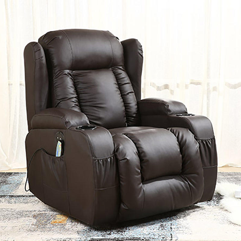 7027B 2 Lumbar Heat Points Multifunctional Massage Recliner Chair