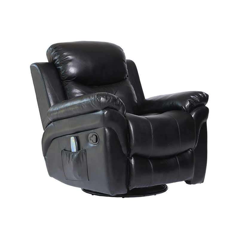 7139 150-degree PU Leather Reclining Massage Recliner Chair