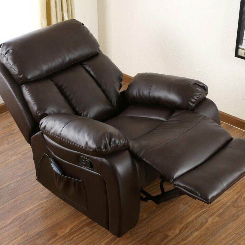 7166 ‎Iron Frame Manual Massage Recliner Chair