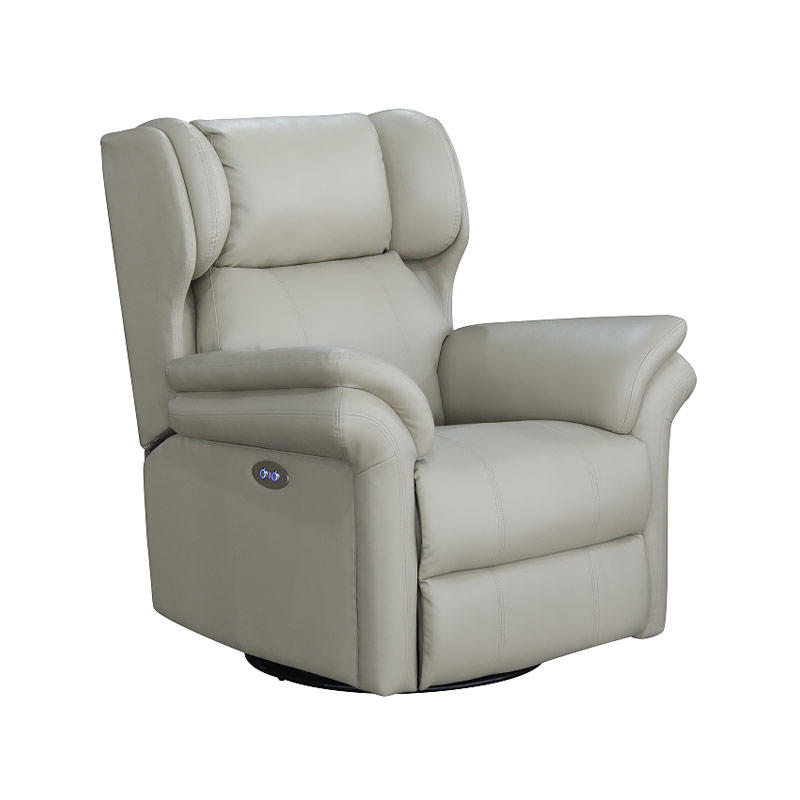 7288 Electric Swivel and rocking Recliner Sofa Chair Reclinable With Massage And Heat Function
