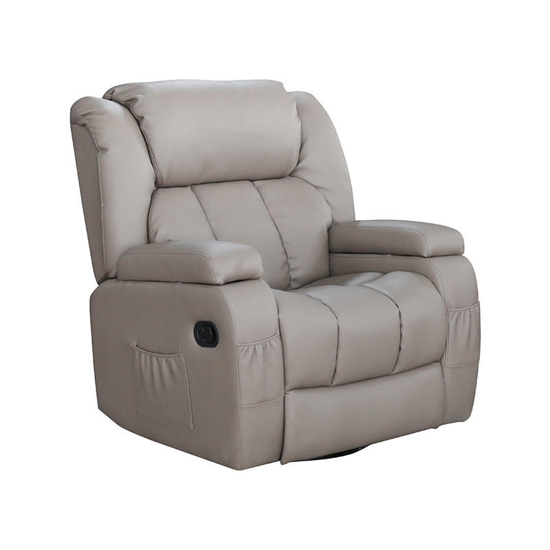 7389 360° Swivel and Rocking Heated Massage Recliner Chair
