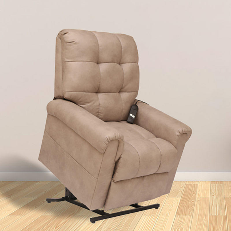 7198 Power Lift Leather 8-point Vibration Massage Recliner Sofa
